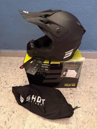 Casco Motocross Shot Niño Talla YS