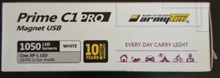 Linterna Armytek Prime C1 Pro 1050lm Sumergible