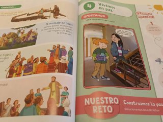 Libro religión REVUELA para 6° de Primaria
