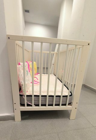 Cuna convertible en cama