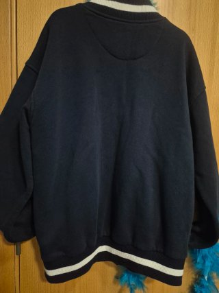 Chaqueta Bomber Azul Bershka