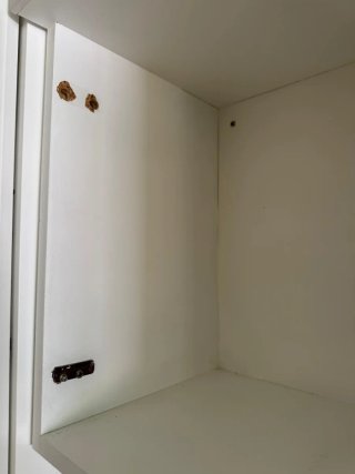 Mueble modular salón con vitrina