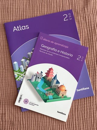 Atlas y diario de aprendizaje, 2. ESO