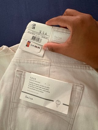 Pantalones Salsa blancos talla M