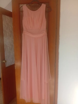 Vestido de fiesta rosa
