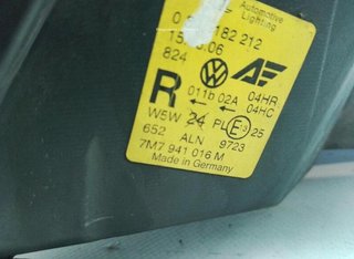 22848390 faro derecho 7m7941016m seat alhambra 7v8