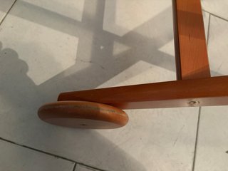 Patas para moisés de madera