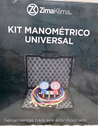 Kit Manómetro Universal Zima Klima