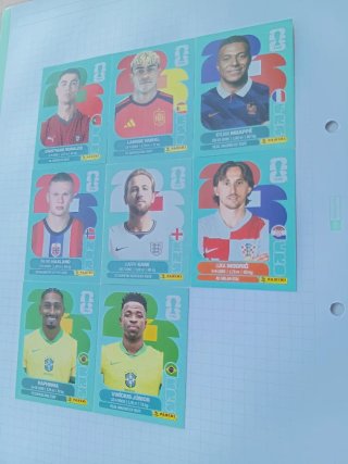 Lote 8 Cromos del Mundial FIFA World Cup 2026