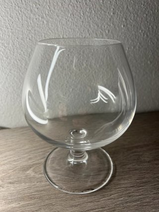 Set 6 Bicchieri Cognac Vetro