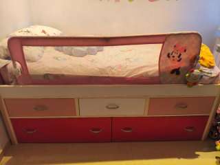 Cama nido con cajones