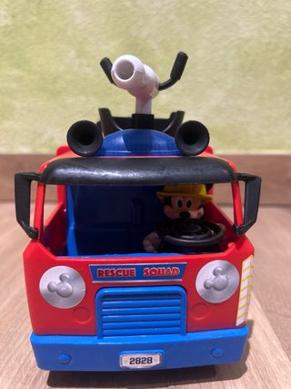 Camión Bomberos Mickey Mouse Rescue Squad