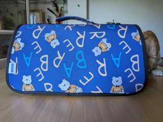 Transportín para mascotas con diseño de osos