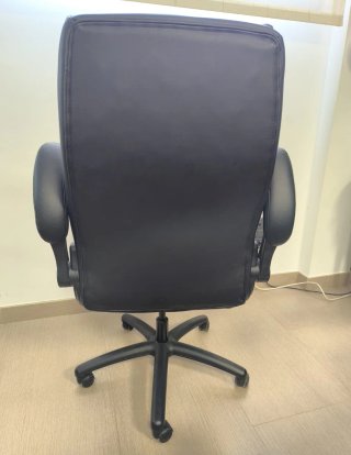 Silla de escritorio ergonómica piel sintética