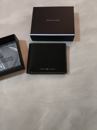 Portafoglio uomo Tommy Hilfiger nero