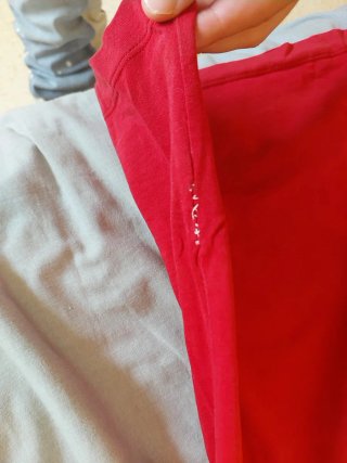 Camiseta Jordan Roja Logo Air