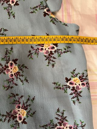 Blusa Shein floral manga volante talla  3XL