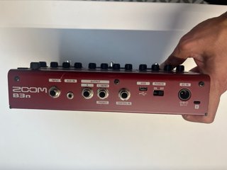 Pedalera Bajo Zoom B3n Multiefectos