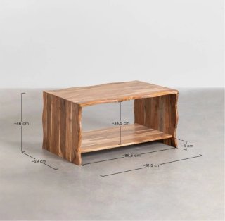 Mesa de Madera de Mango Sklum
