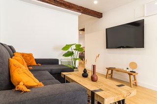 Sofá cama matrimonio gris oscuro