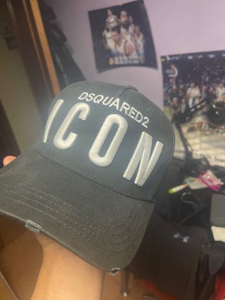 Gorra DSQUARED2 ICON Negra