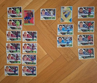 Lote cromos La Liga 2026-2027 (79 ud)