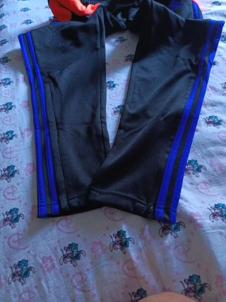 Chándal Adidas Negro Naranja Talla niño 12 años