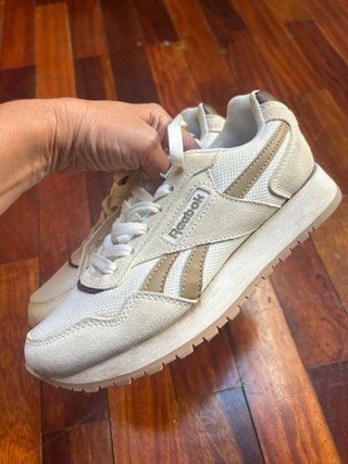 Zapatillas Reebok Mujer Beige y Marrón