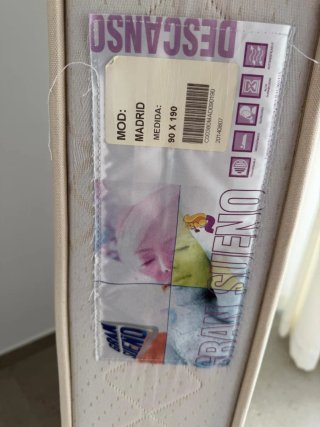 Dos colchones de 90cm