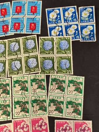 Lote de sellos de Japón