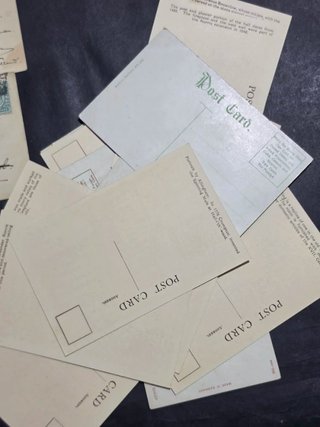 28 Postales centenarias de Estados Unidos usa