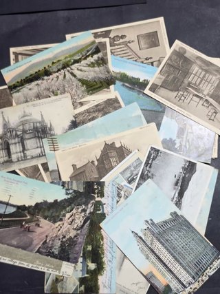 28 Postales centenarias de Estados Unidos usa