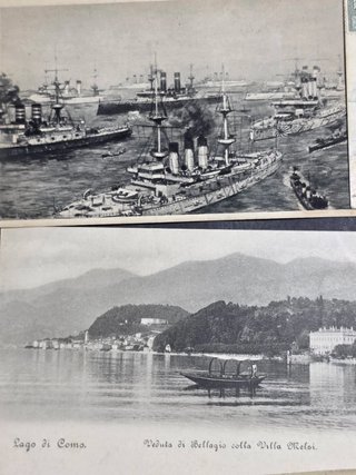20 Postales centenarias Barcos y Puertos.