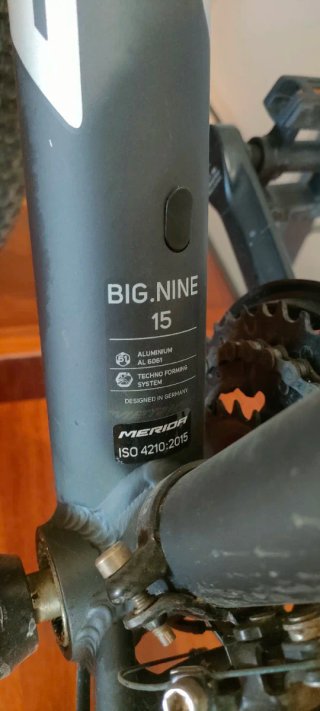 Bicicleta Mérida BIG.NINE 15 Talla M