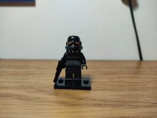 Lego Star Wars Minifigura Stormtrooper Negro