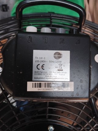 Ventilador profesional Equation