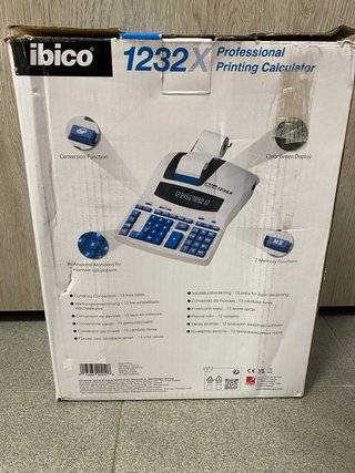 Ibico 1232X calcolatrice professionale con stampa