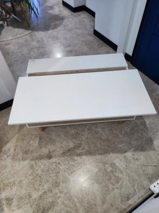 Mesa de centro elevable
