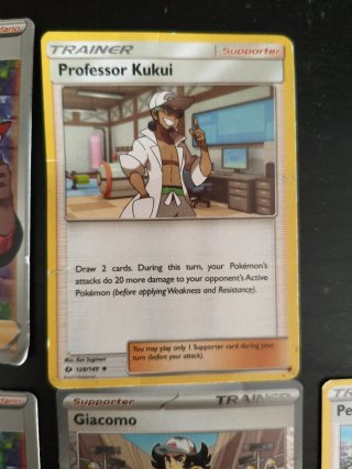 Lote 5 Cartas Pokémon Entrenador Roy Giacomo Peony