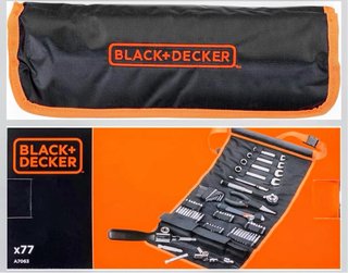 BLACK+DECKER Kit 76 Herramientas Manuales