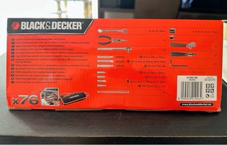 BLACK+DECKER Kit 76 Herramientas Manuales