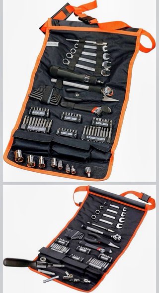 BLACK+DECKER Kit 76 Herramientas Manuales