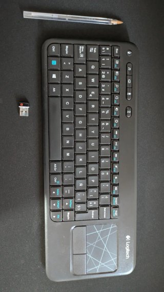 Teclado Inalámbrico Logitech K400r Touch