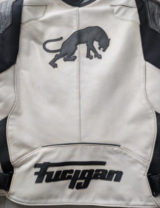 Chaqueta de cuero Furygan para moto