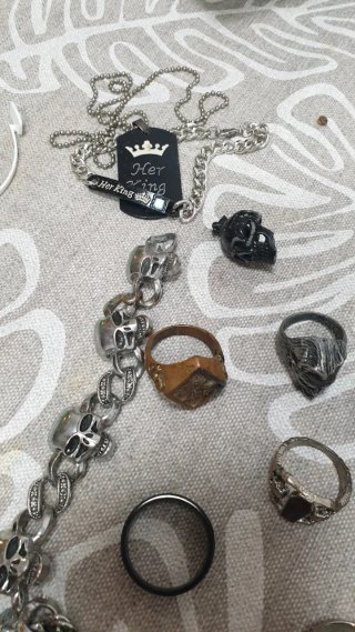 Anillos Calavera Estilo Motero o gótico