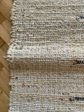 Alfombra Yute Zara Home Beige/Marrón