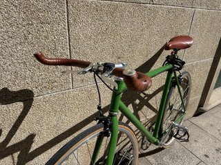 Bicicleta Vintage Verde