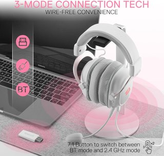 Redragon H510 Zeus-X Auriculares Inalámbricos 7.1