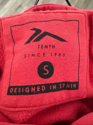 Sudadera Tenth Capucha Coral Talla S