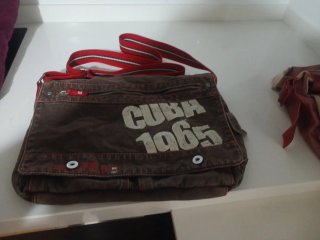 Bolso tela juvenil CUBA 1965